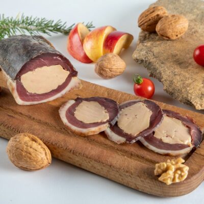 magret seche foie gras roumevies