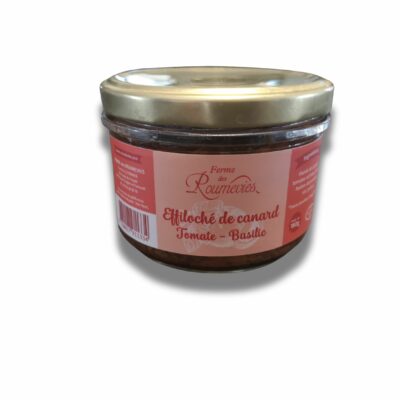 Effiloché de canard Tomate Basilic de la Ferme des Roumevies