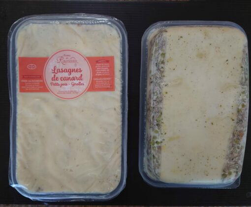 lasagnes-de-canard-pois-girolle