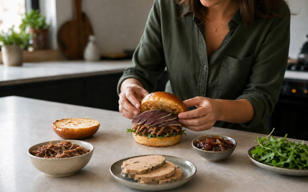 Burger au canard : deux recettes aux accents du Périgord Noir