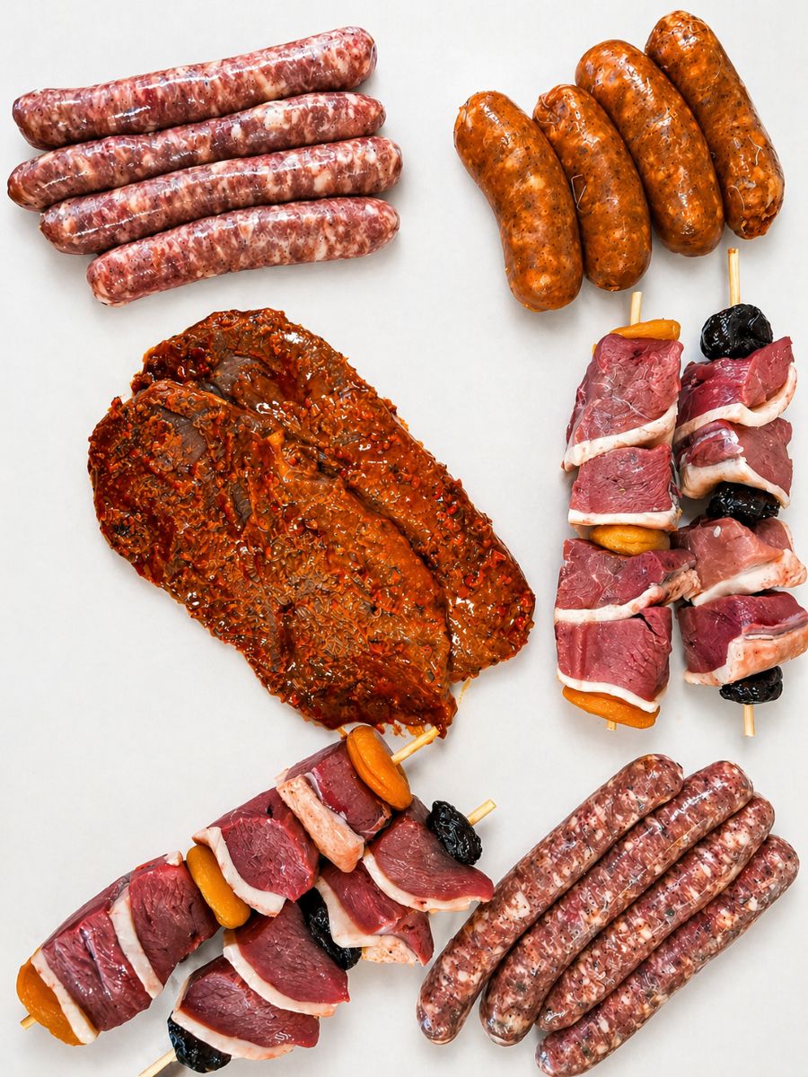 Colis Barbecue 4 personnes canard de Barbarie, Ferme des Roumevies,